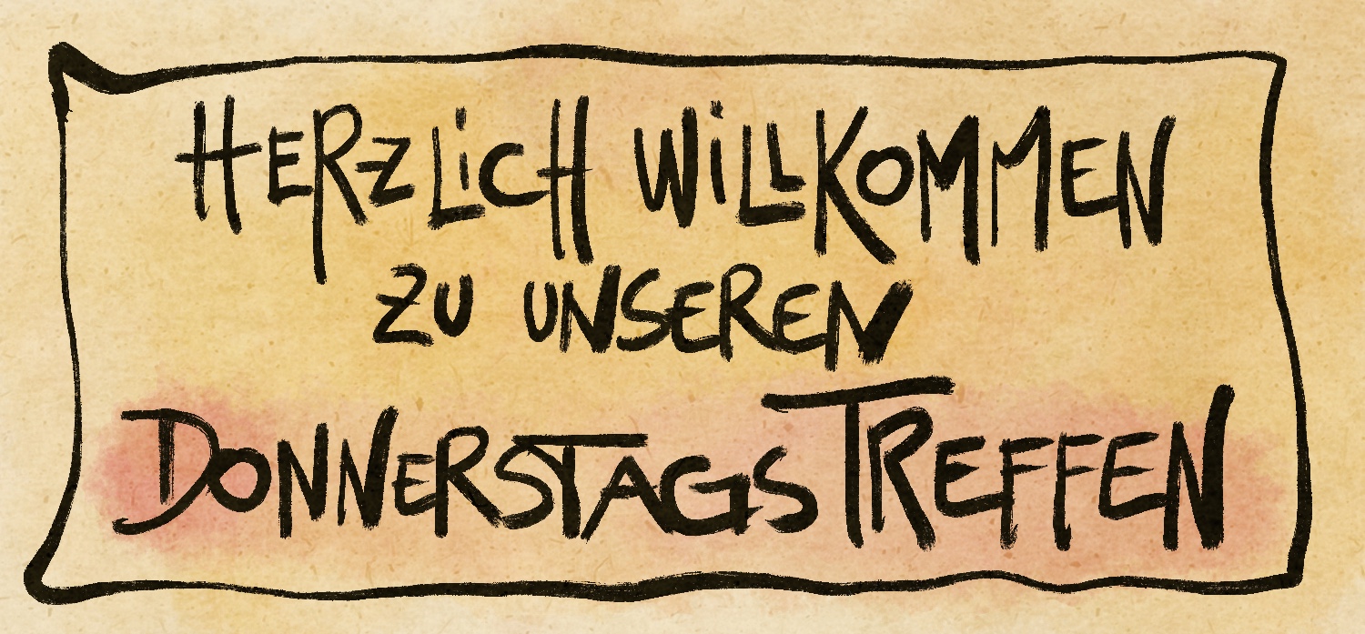 Zeichentreff am Donnerstag