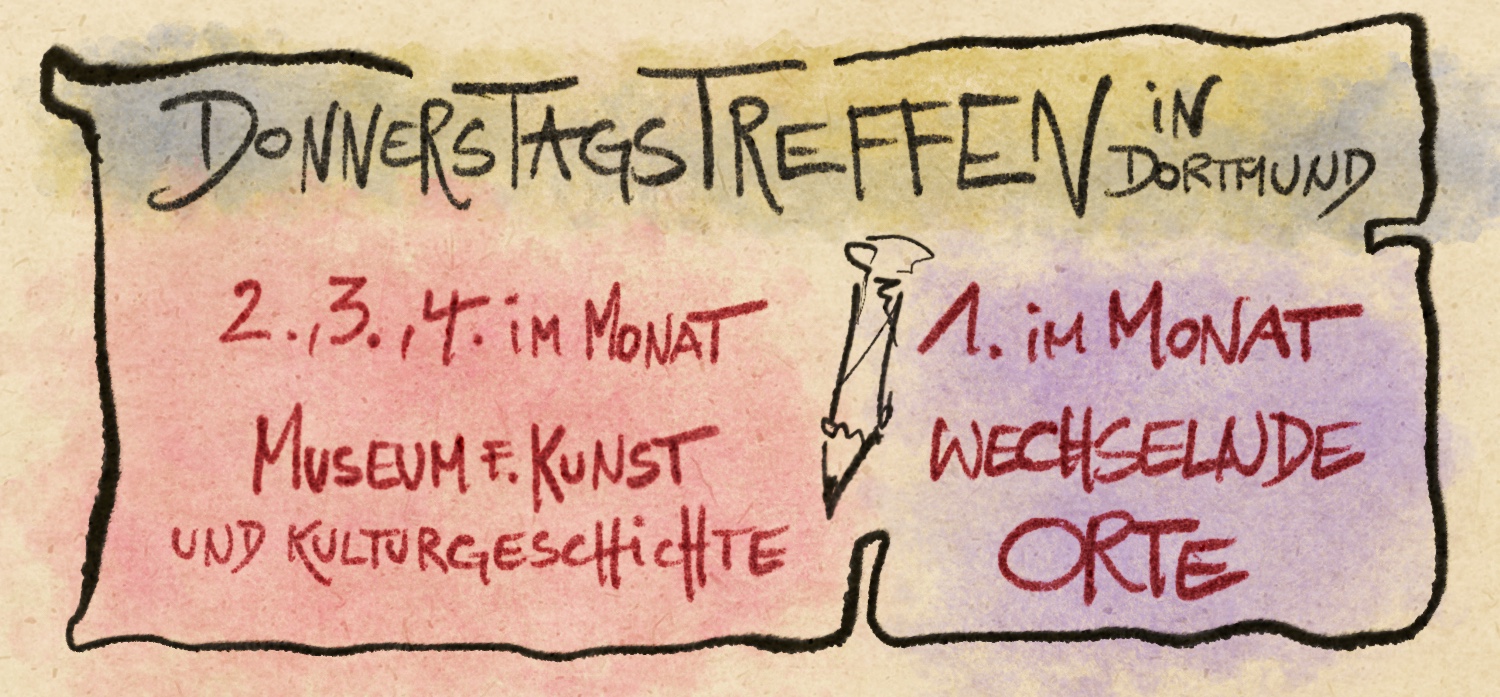 Zeichentreff am Donnerstag